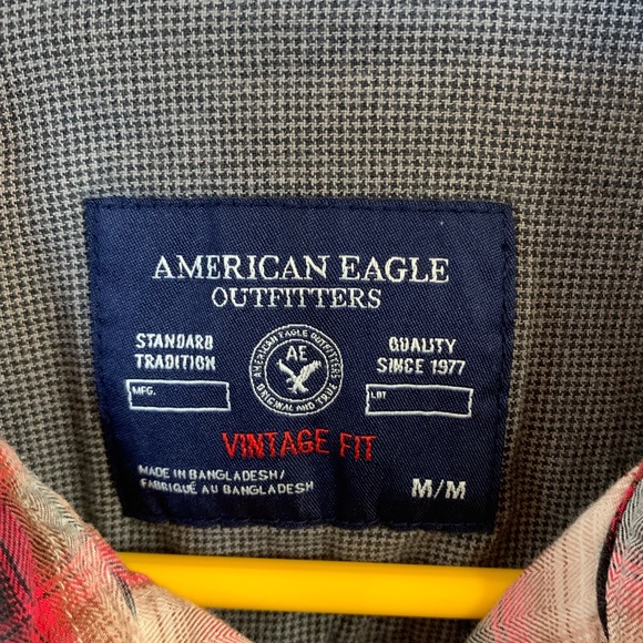AMERICAN EAGLE 🦅 SHIRT. Size Medium Men’s EUC! - Picture 2 of 8